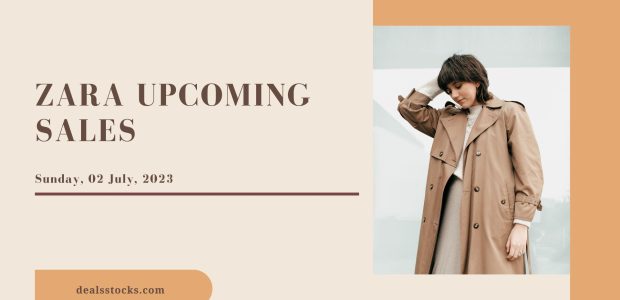 Zara Upcoming Sales